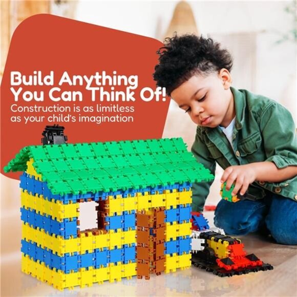 Building Blocks | Building Toys for Kids Ages 4-8 250-piece Set Educational Toys - Picture 2 of 6